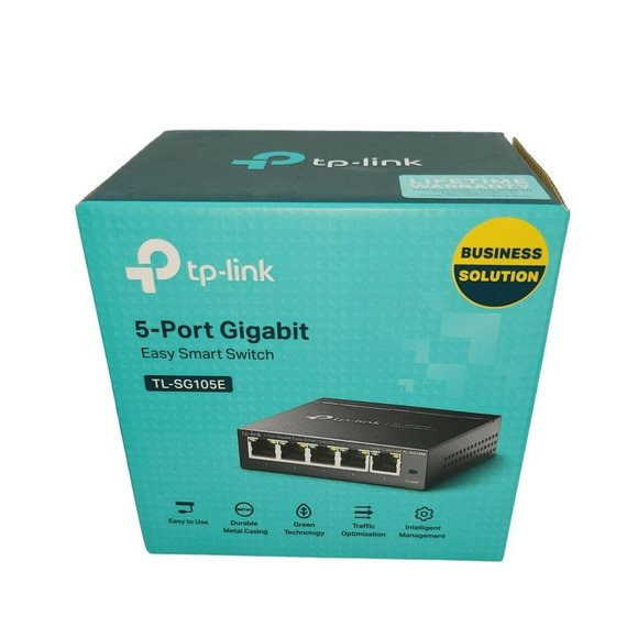 TP-Link - TL- SG105E 5-Port Gigabit‎ Easy Smart Switch - Picture 2 of 4